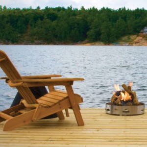 Gas Patioflame® with Logs – GPF – Patioflame